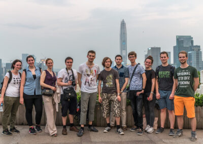 Studenten in China Shenzhen Reise Seeds for the Future Huawei