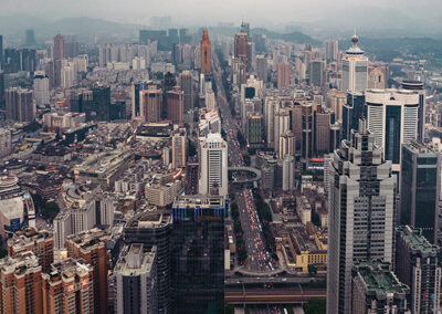 Skyline China Hochhäuser Shenzhen Skyscrapers